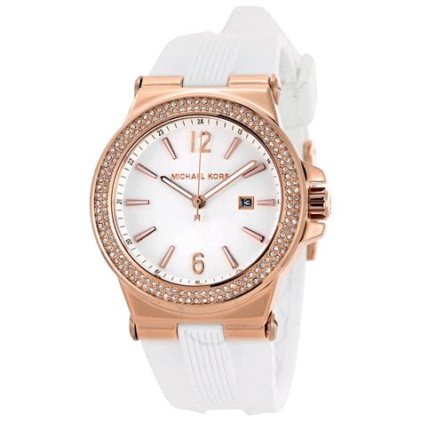 michael kors dylan watch silver